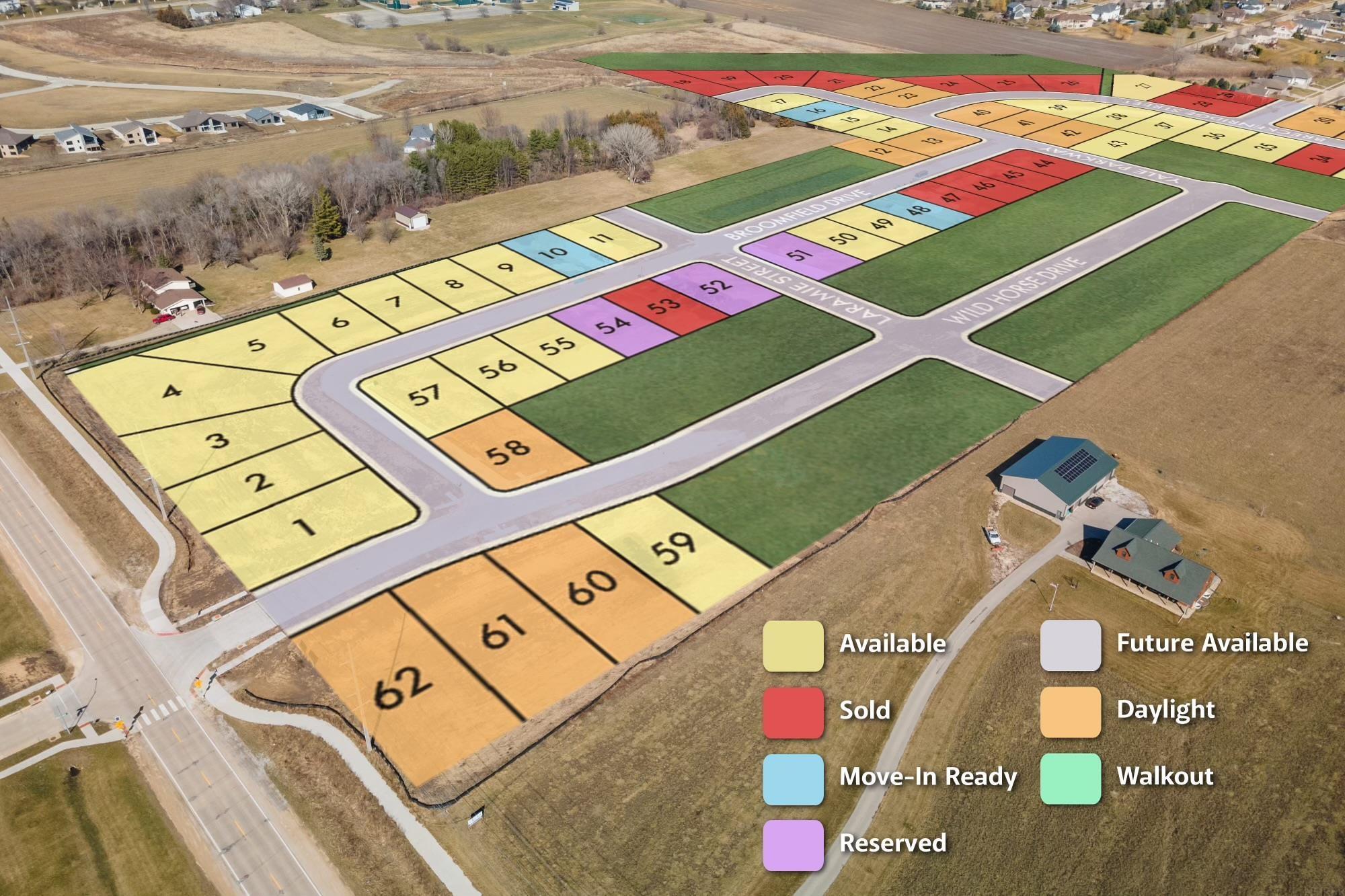 lot 31 west fork crossing, cedar falls,  IA 50613