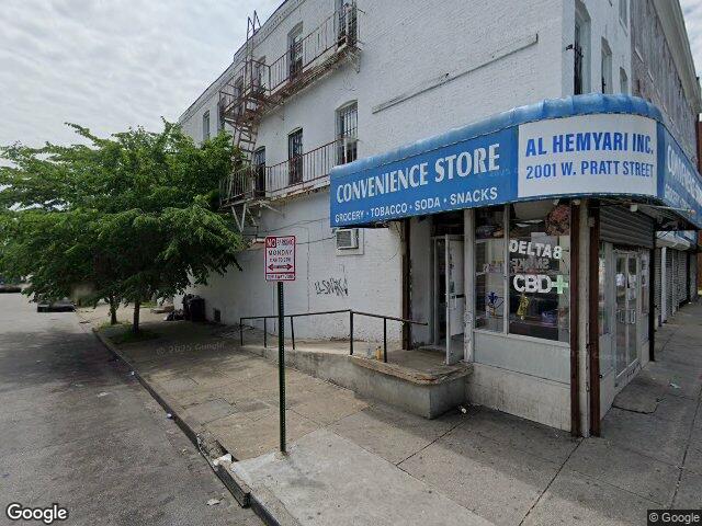 2001 w pratt st, baltimore,  MD 21223