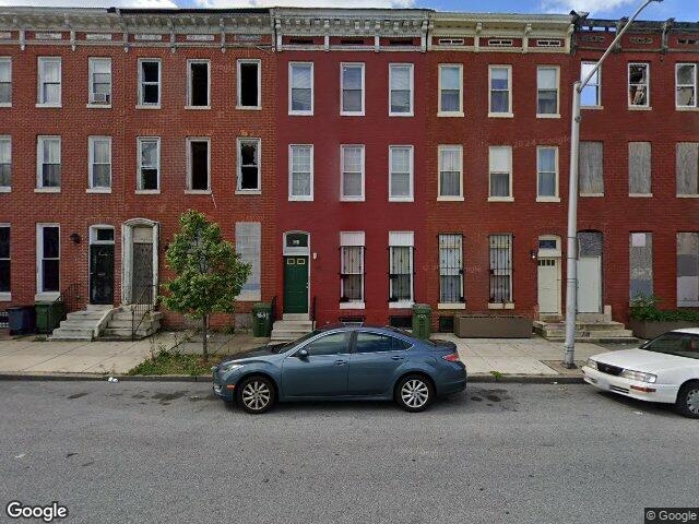 831 e chase st, baltimore,  MD 21202