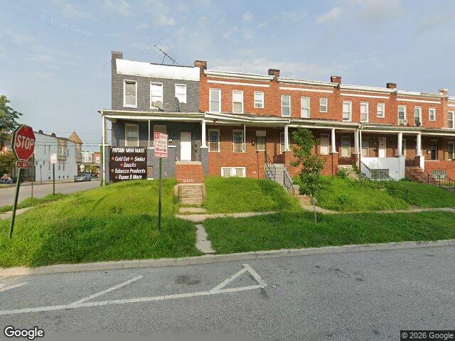 1543 n payson st, baltimore,  MD 21217