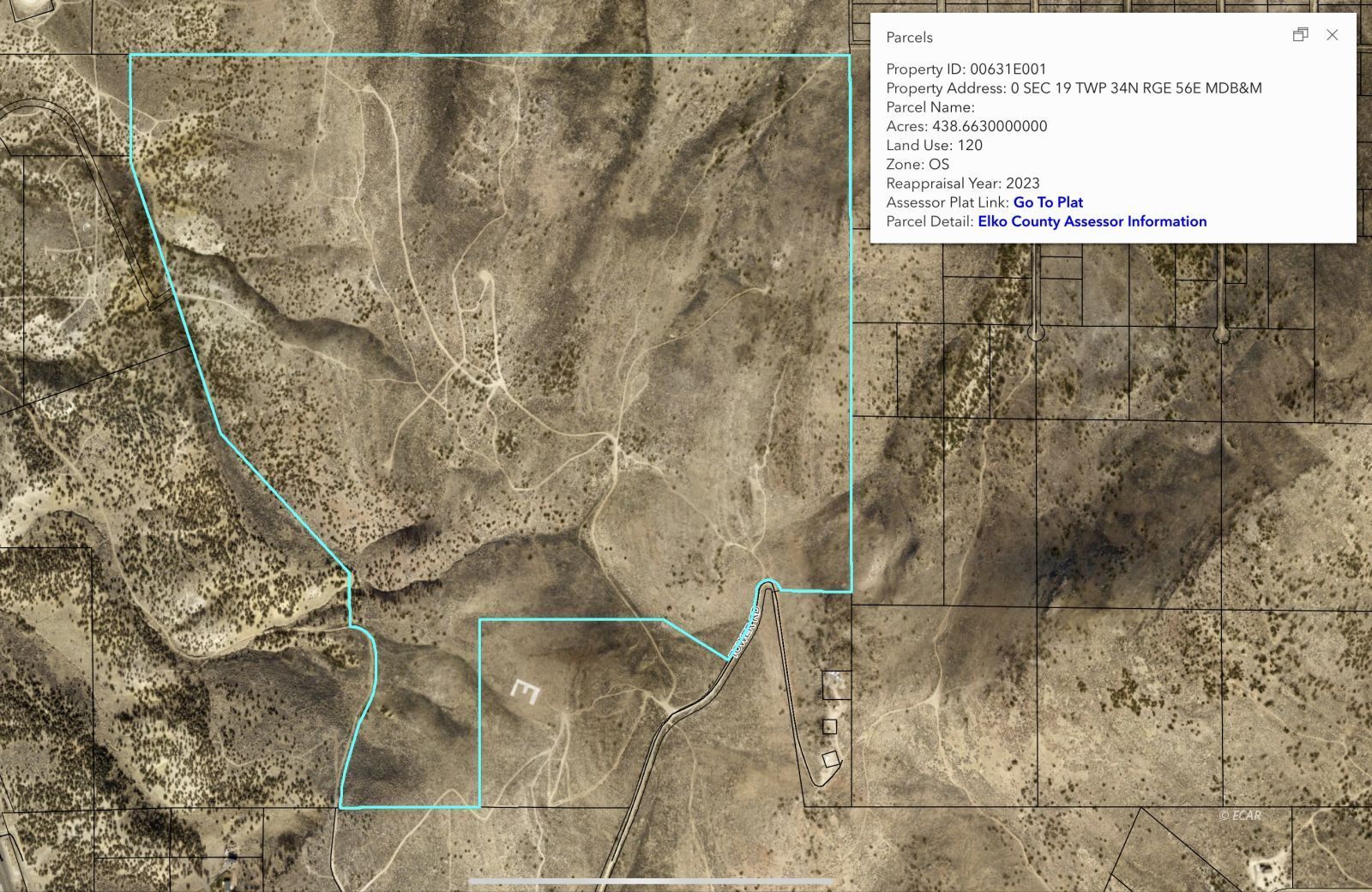 sec 19 twp 34n rge 56e mdb&m, elko,  NV 89801