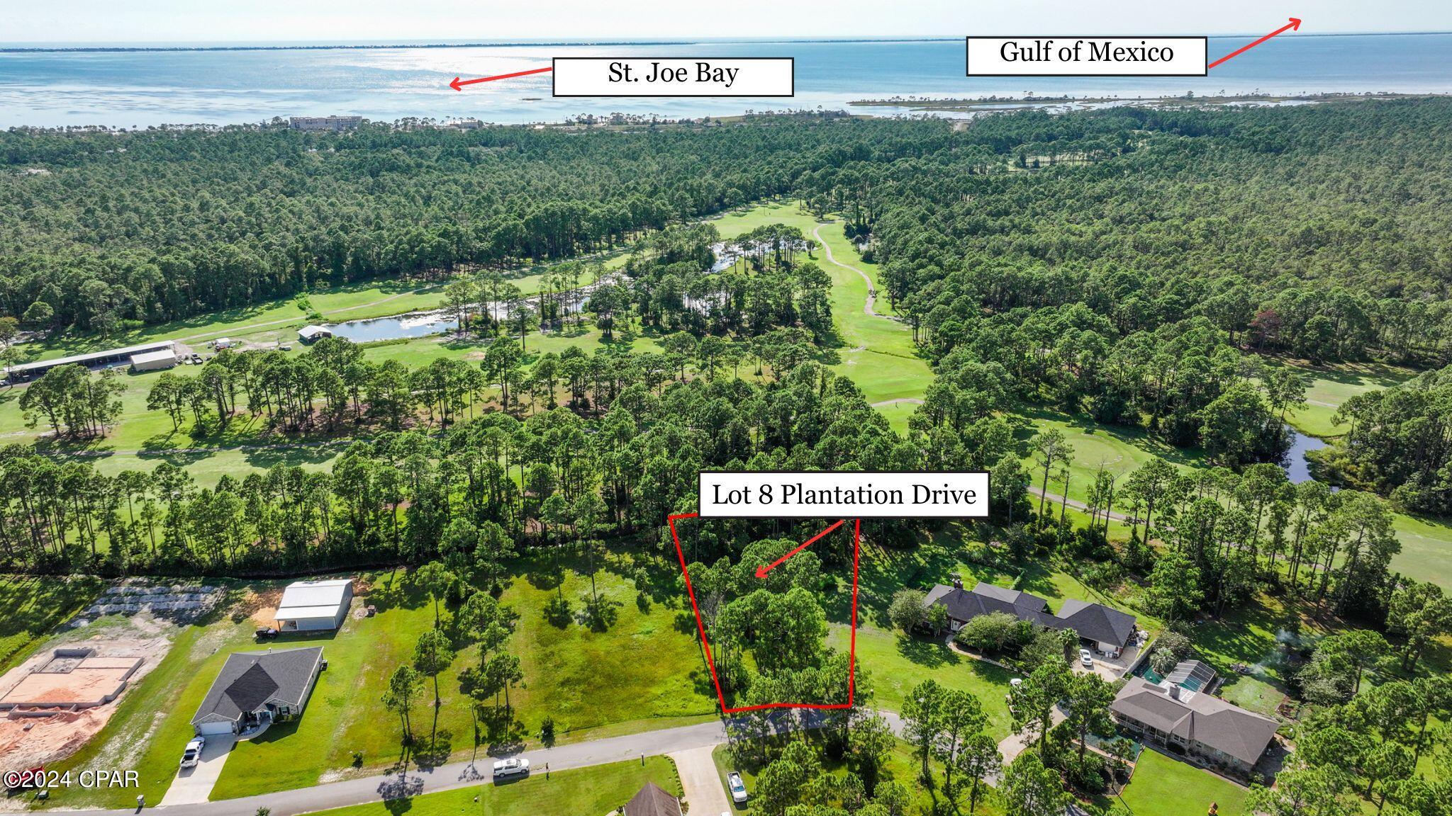 lot 8 plantation drive #lot 8, port st. joe,  FL 32456