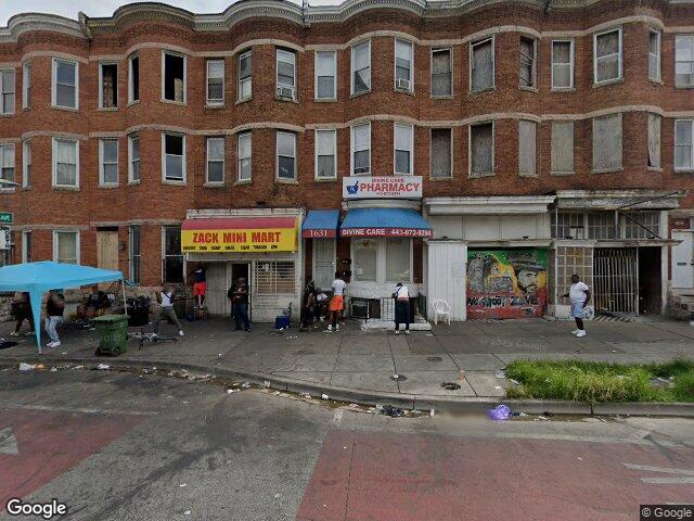 1631 w north ave, baltimore,  MD 21217