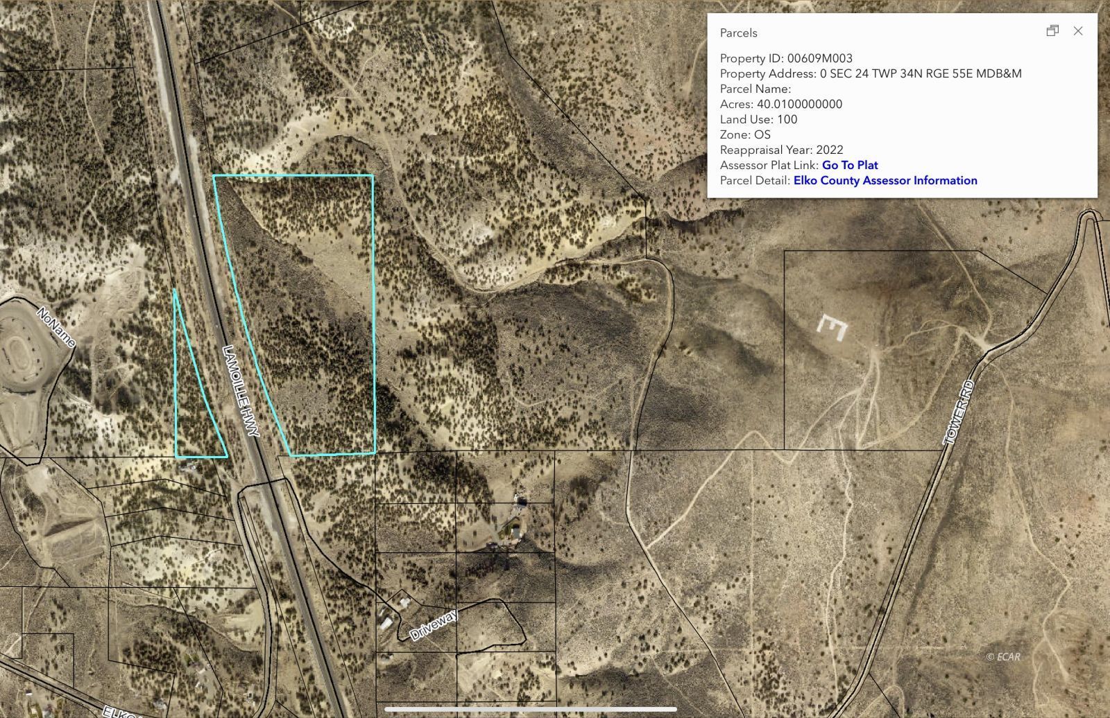 sec 24 twp 34n rge 55e mdb&m, elko,  NV 89801